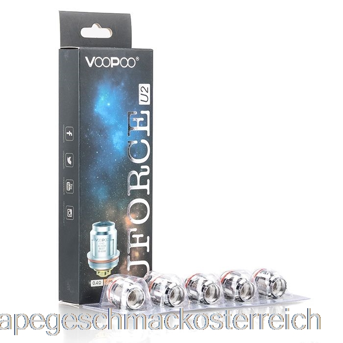 Voopoo UForce Ersatzspulen 0,4 Ohm D4 UForce Quad Spulen Vape-Geschmack